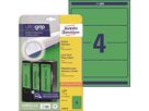 Avery Zweckform Ordneretikett L4768-20 61x192mm gn 80 St./Pack.