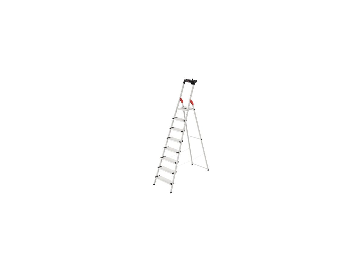 Hailo Stehleiter L80 ComfortLine 8040-807 8Stufen