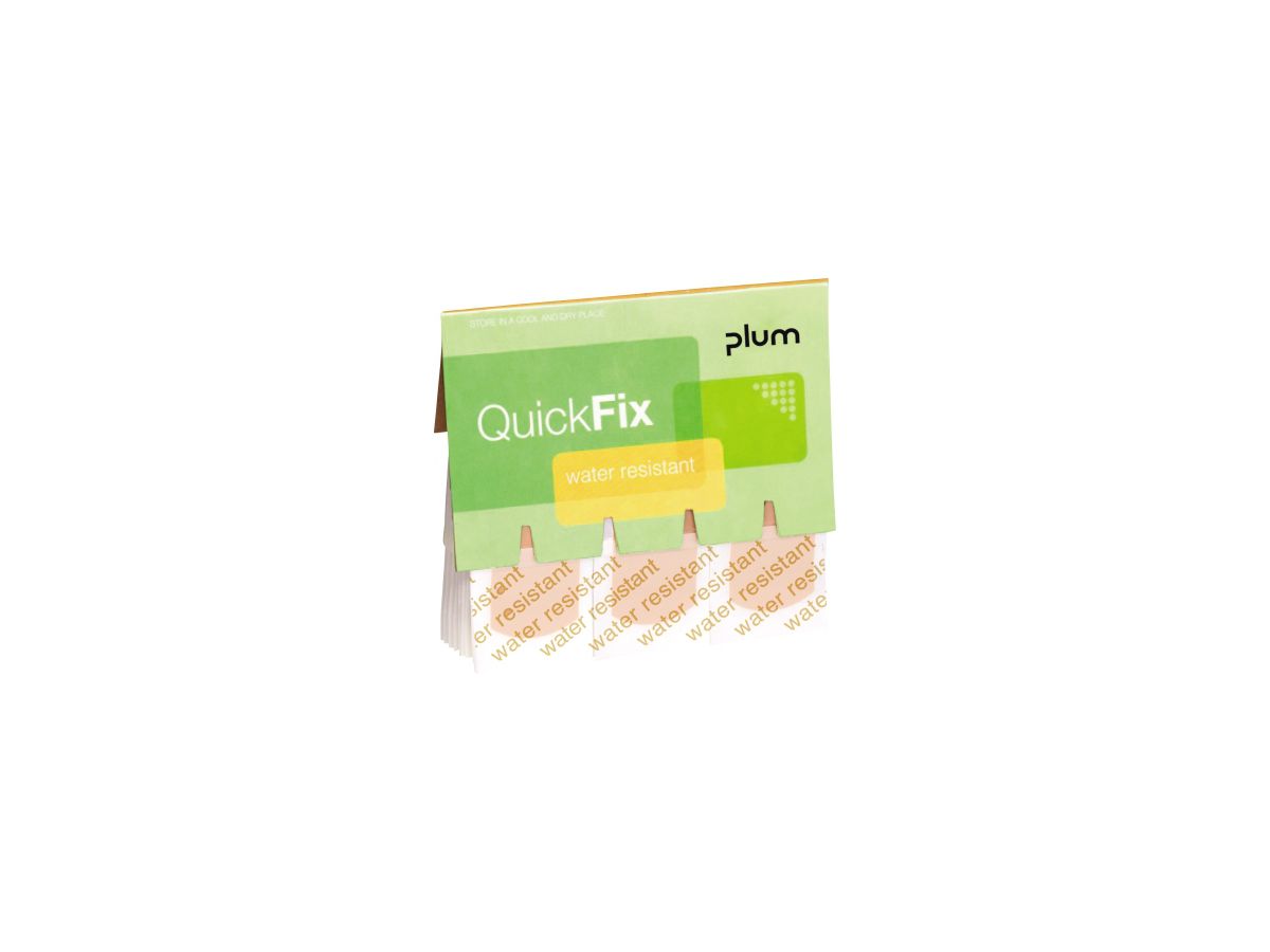 PLUM QUICKFIX Nachfüllpackung 45 Pflaster, wasserresistent
