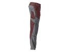 MASCOT Customized Bundhose Stretch Gr. 76C58 bordeaux/anthr.grau 22279-605