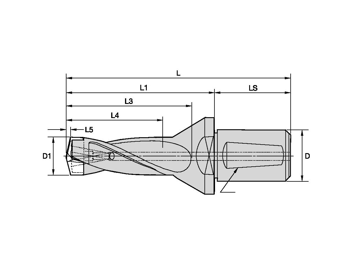 KENNAMETAL KSEM400R3WD50M KSEM-GRUNDKOERPER 3XD D=40.0MM