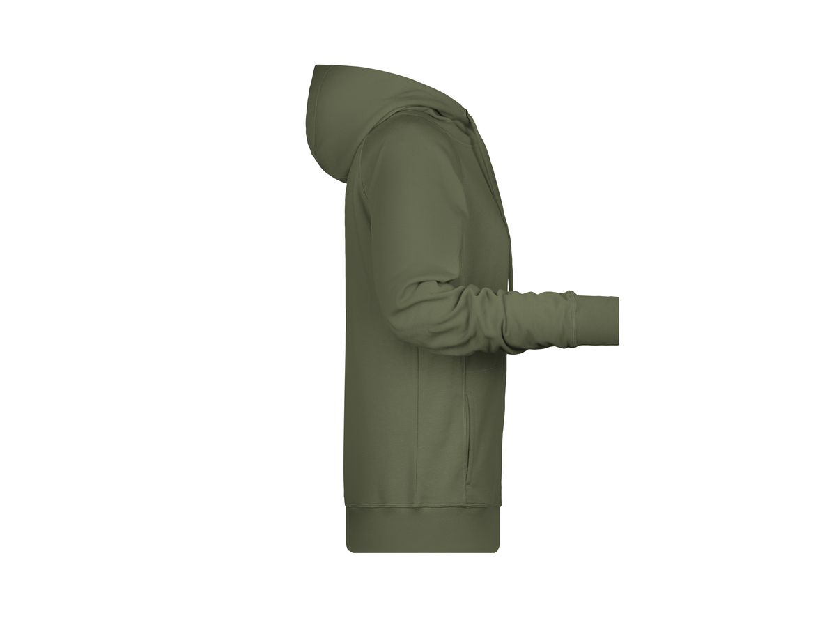 JN Ladies' Hoody 8023 olive, Größe M