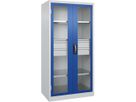 CP Schwerlastschrank Acurado 2SL 4 Böden B1000xT600xH1950mm RAL 7035/5010
