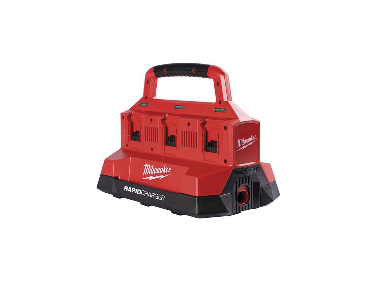 MILWAUKEE M18 PC6  6-fach Ladegerät PACKOUT