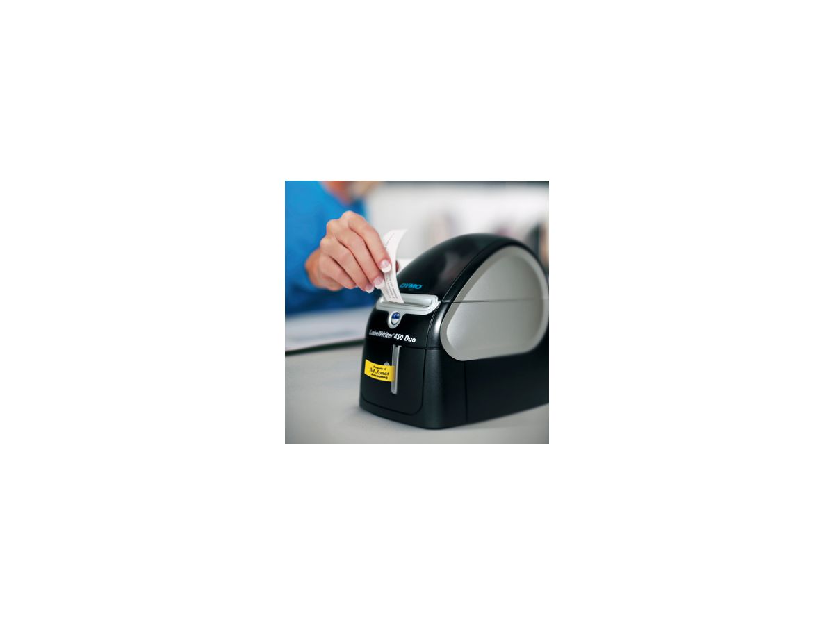 DYMO Etikettendrucker LabelWriter 450 Duo S0838920 schwarz