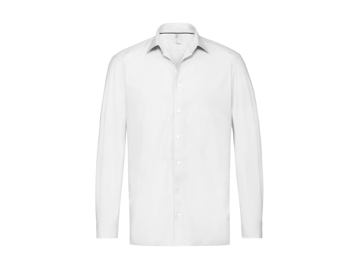 GREIFF Herrenhemd PREMIUM, Gr.39/40 Regular Fit, 100% CO, blue/blue langarm