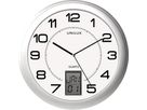 UNILUX Wanduhr Instinct 72321 30,5cm Edelstahl silber