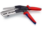 KNIPEX 95 02 21 Schere f. Kunststoffe auch f. Kabelkanäle Mehrk. Brün. 275 mm