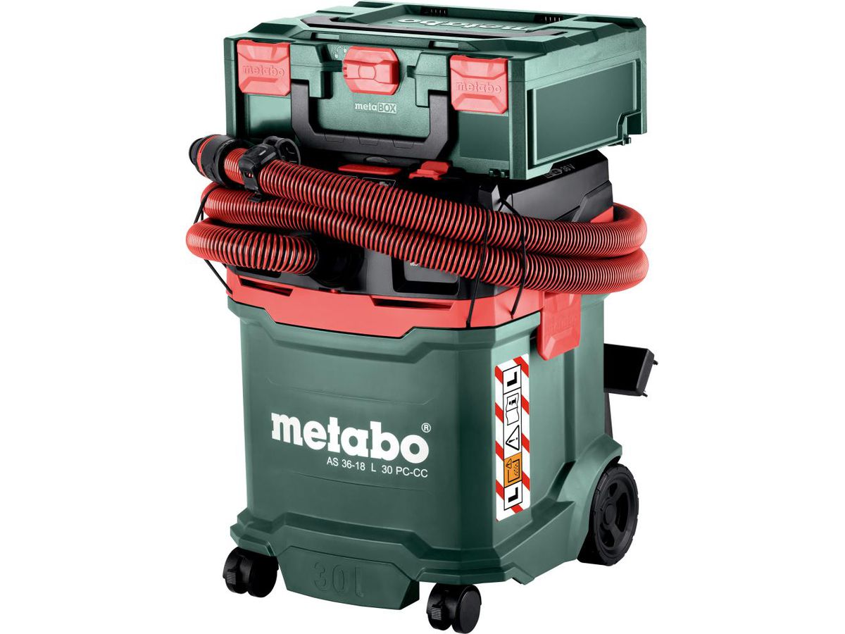 METABO Akku-Sauger 36-18 L 30 PC CC im Karton
