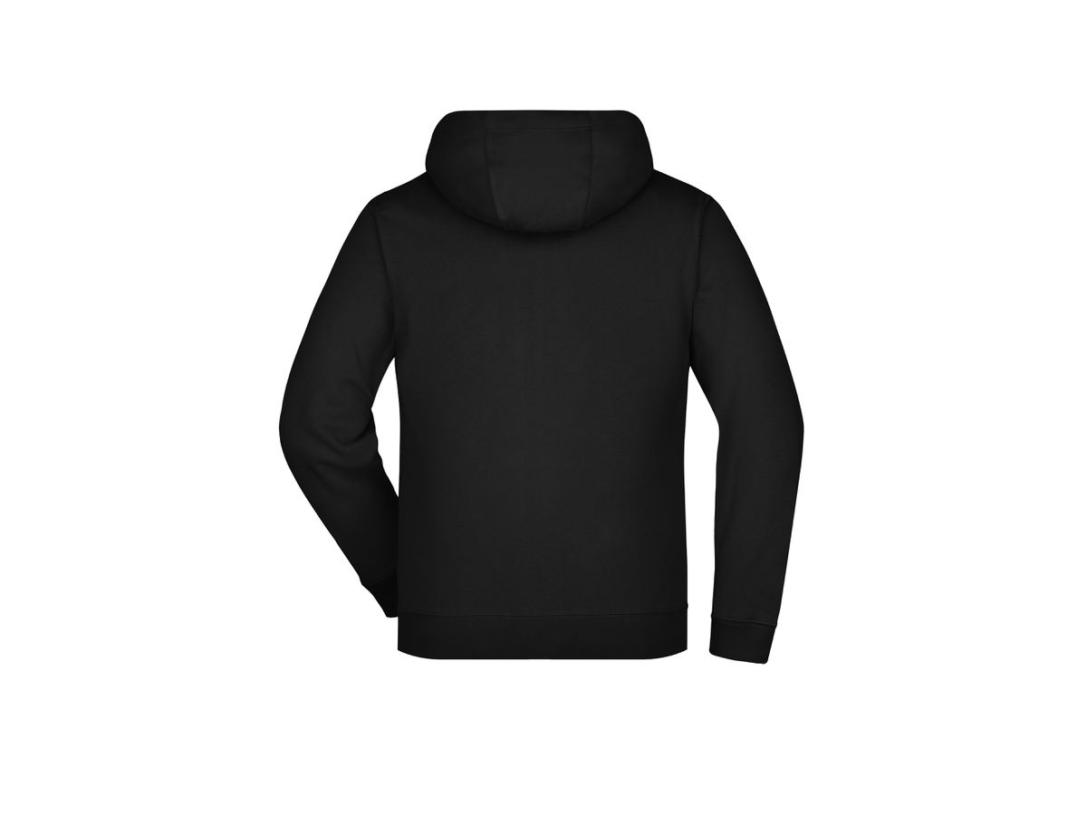 JN Mens Doubleface Jacket JN355 55%PES/45%BW, black/carbon, Größe S
