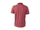 JN Mens Heather Polo JN706 65%PES/35%BW,wine-melange/wine,Gr. XL