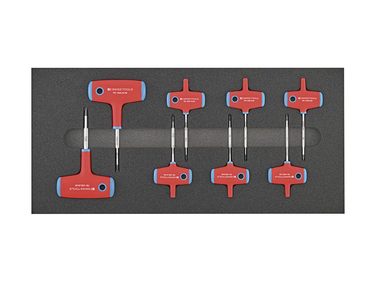 PB SWISS TOOLS Werkzeugmodul 2/3 T-Griff Torx