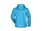 JN Men's Rain Jacket JN1118 turquoise/iron-grey, Größe XL