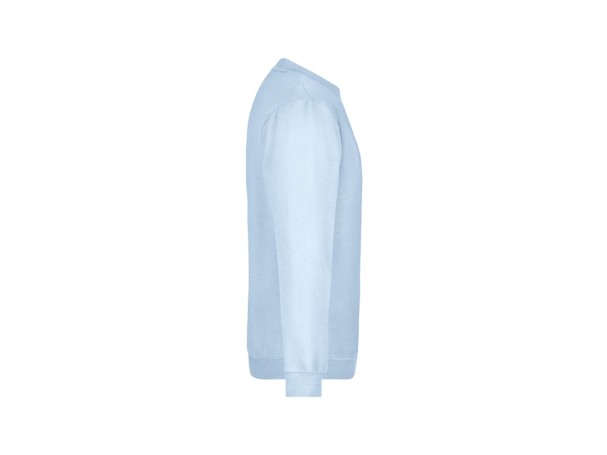 JN Round-Sweat Heavy JN040 80%BW/20%PES, light-blue, Größe 5XL