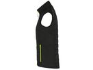 JN Ladies' Hybrid Vest JN1821 black/neon-yellow Gr. XS