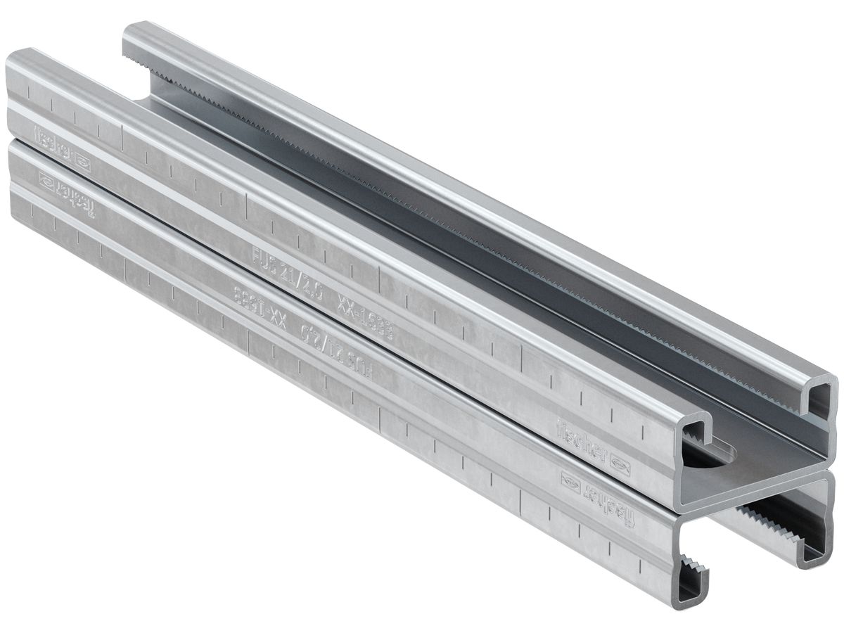 FISCHER Montageschiene FUS 21D/2,0 - 3000 (504458)