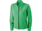 JN Ladies Softshell Jacket JN1021 90%PES/10%EL, green, Größe 2XL