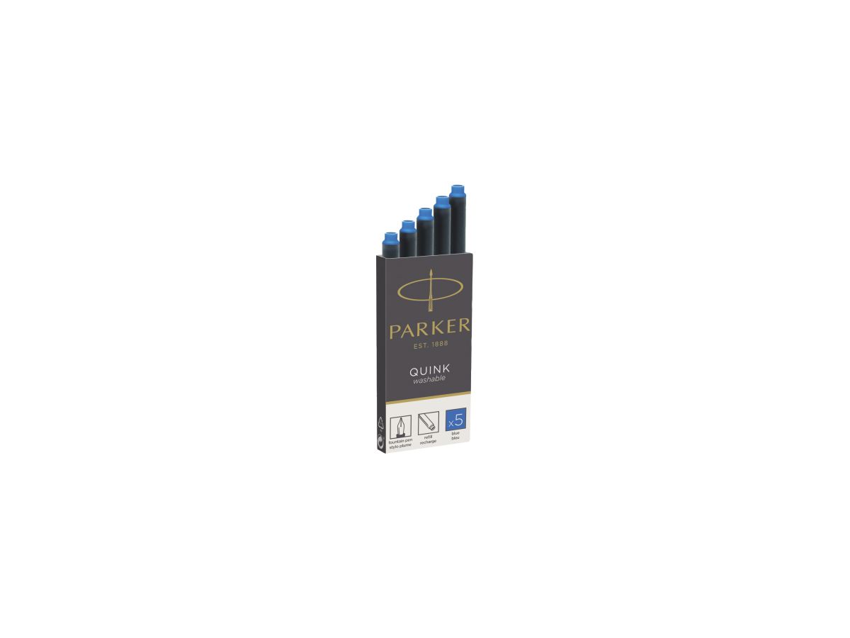 Parker Tintenpatrone QUINK 1950383 Königsbl 5 St./Pack.