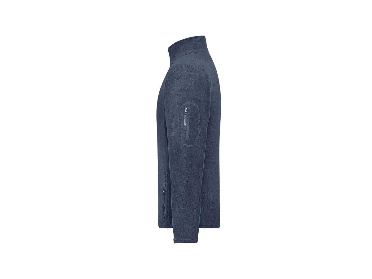 JN Men's Workwear Fleece Jacket JN842 100%PES, navy/navy, Größe XS