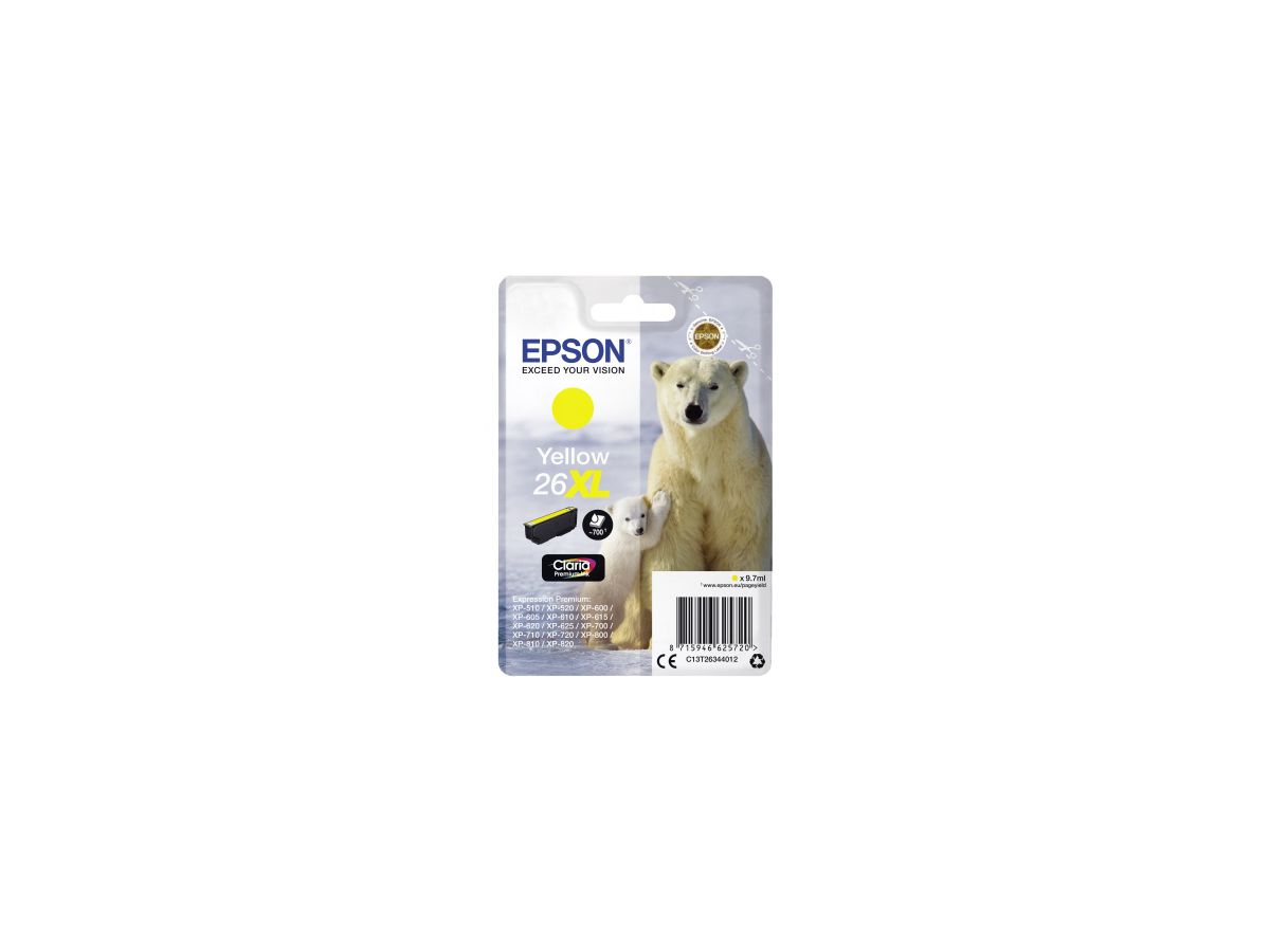 Epson Tintenpatrone C13T26344012 9,7ml gelb
