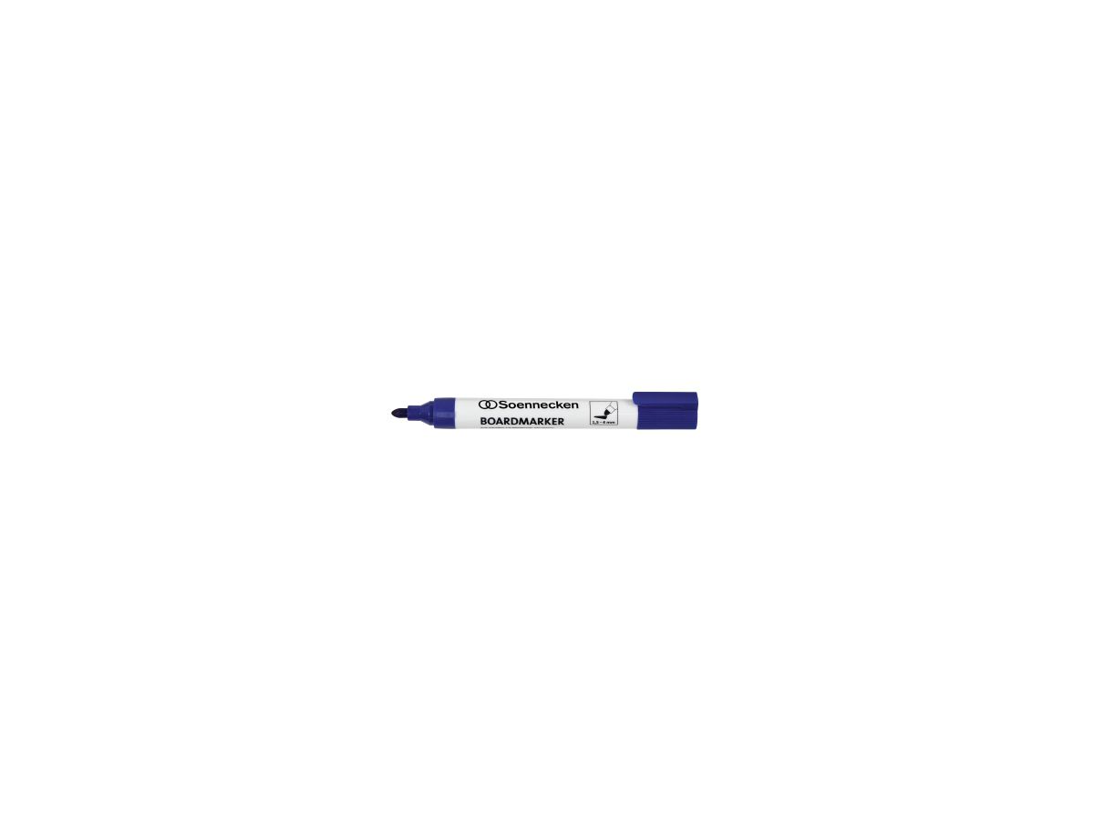 SOENNECKEN Boardmarker 3124 1,5-4mm farbig sortiert 4 St./Pack.