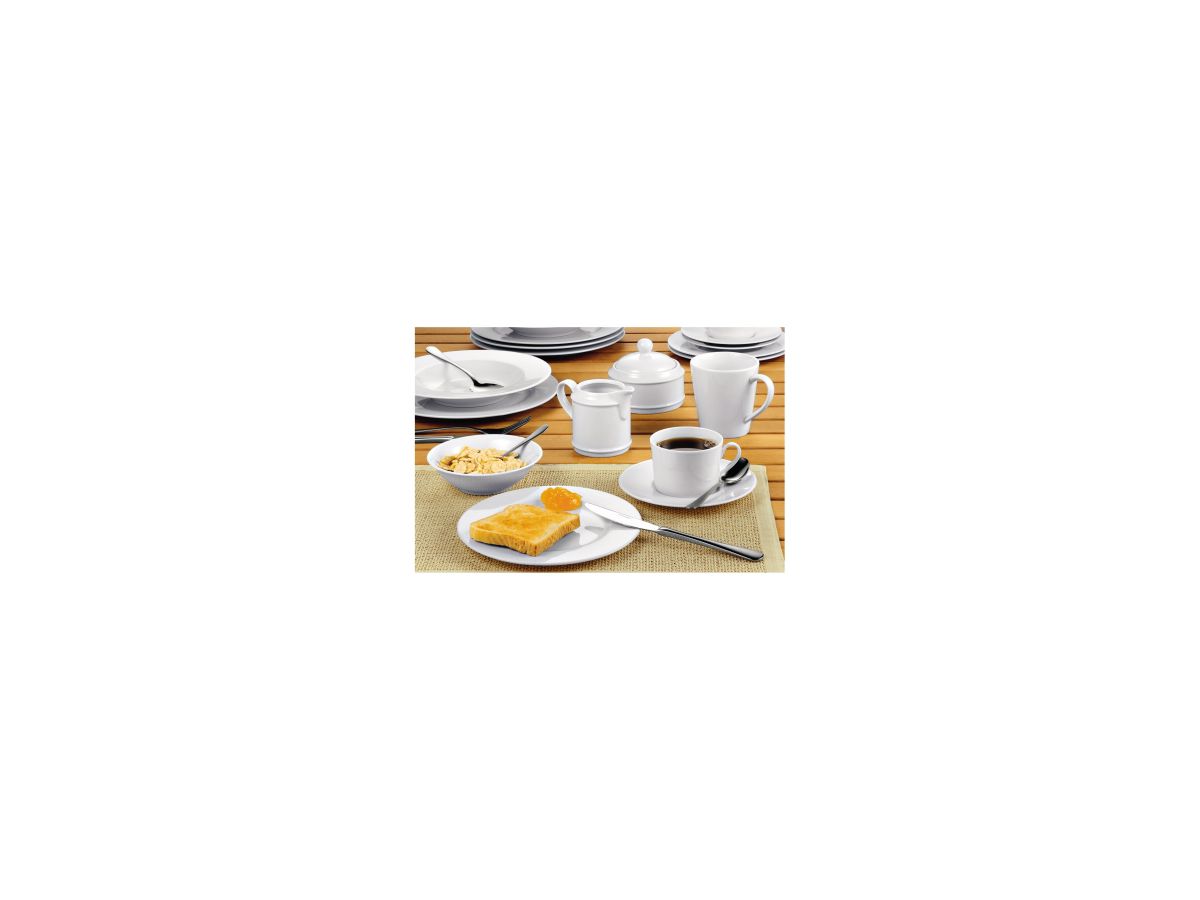 Esmeyer Kaffeeservice Heike 433-145 20teilig Porzellan weiß