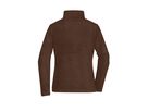 JN Ladies' Fleece Jacket JN781 brown, Größe S