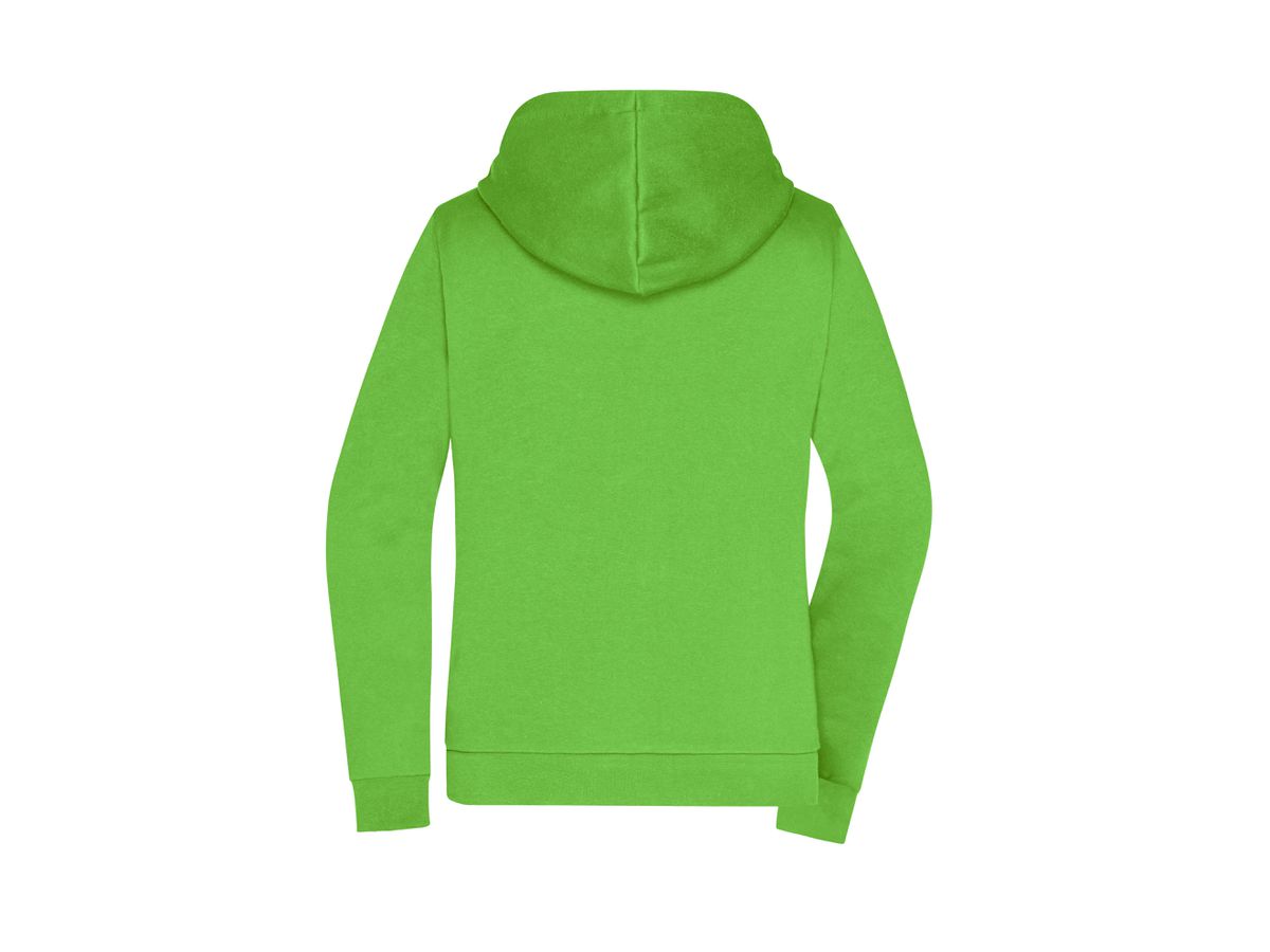 JN Promo Zip Hoody Lady JN755 80%BW/20%PES lime-green Gr. M