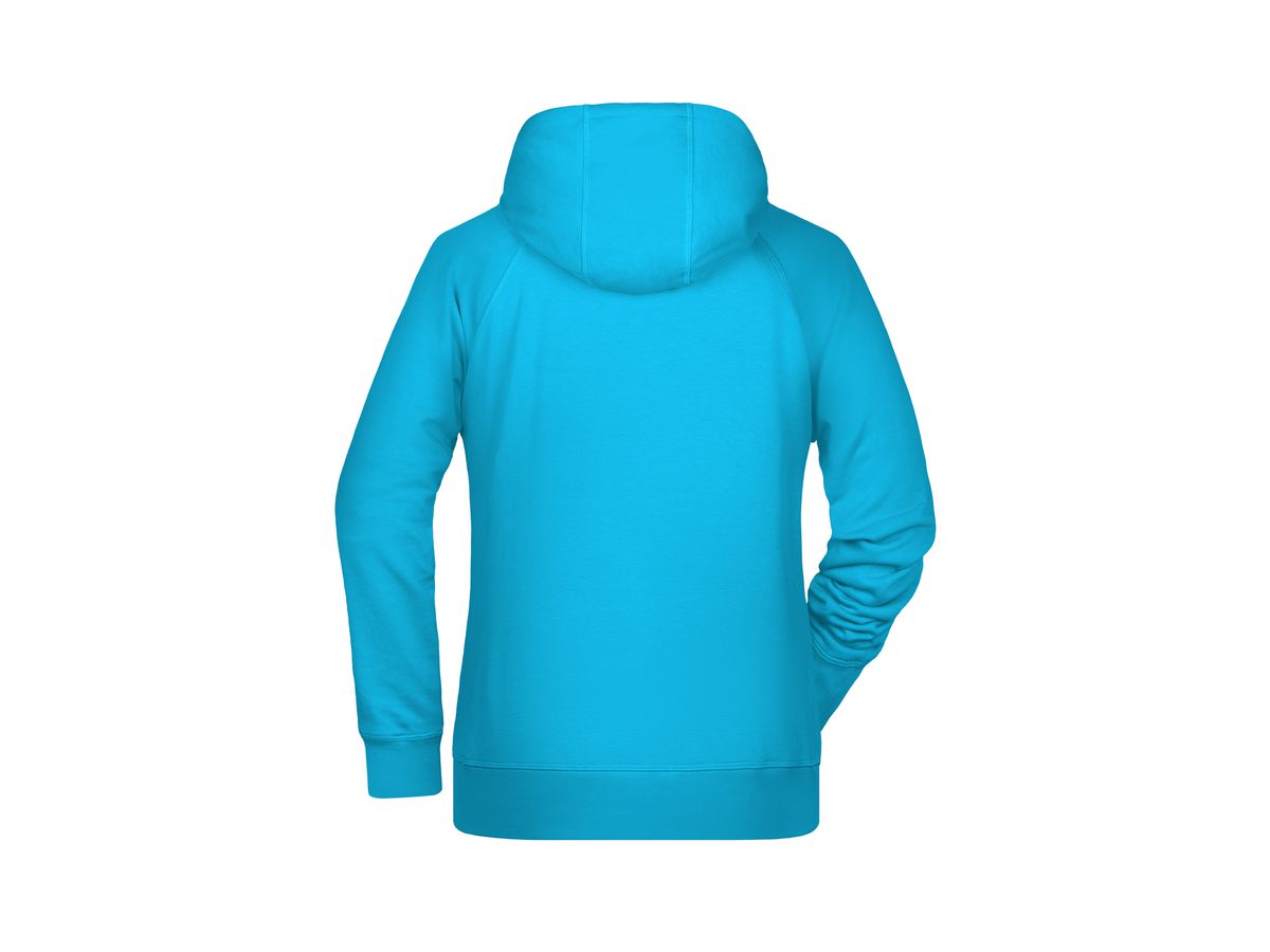 JN Ladies' Hoody 8023 turquoise, Größe S