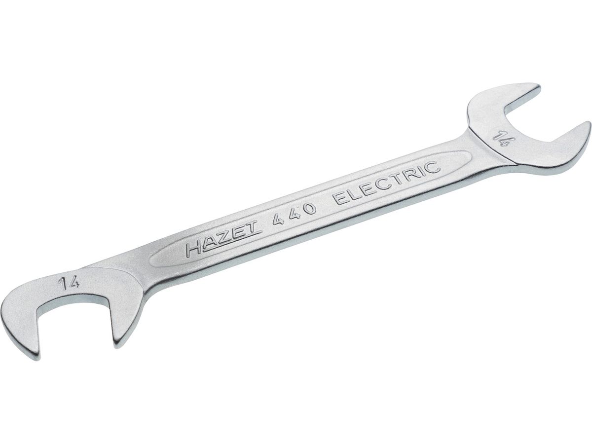 Dbl.open end wrench small 14 mm Hazet