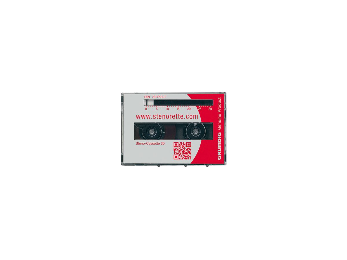 Grundig Diktierkassette Type 67 GGO5610 30min Steno 5 St./Pack.