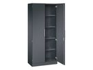 C+P Aktenschrank 141003000S10030 1980x800x435mm sgr/sgr