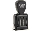 trodat Datumstempel Classic 2910/P04/C9 6x3,5x10,2cm l.gr/rt