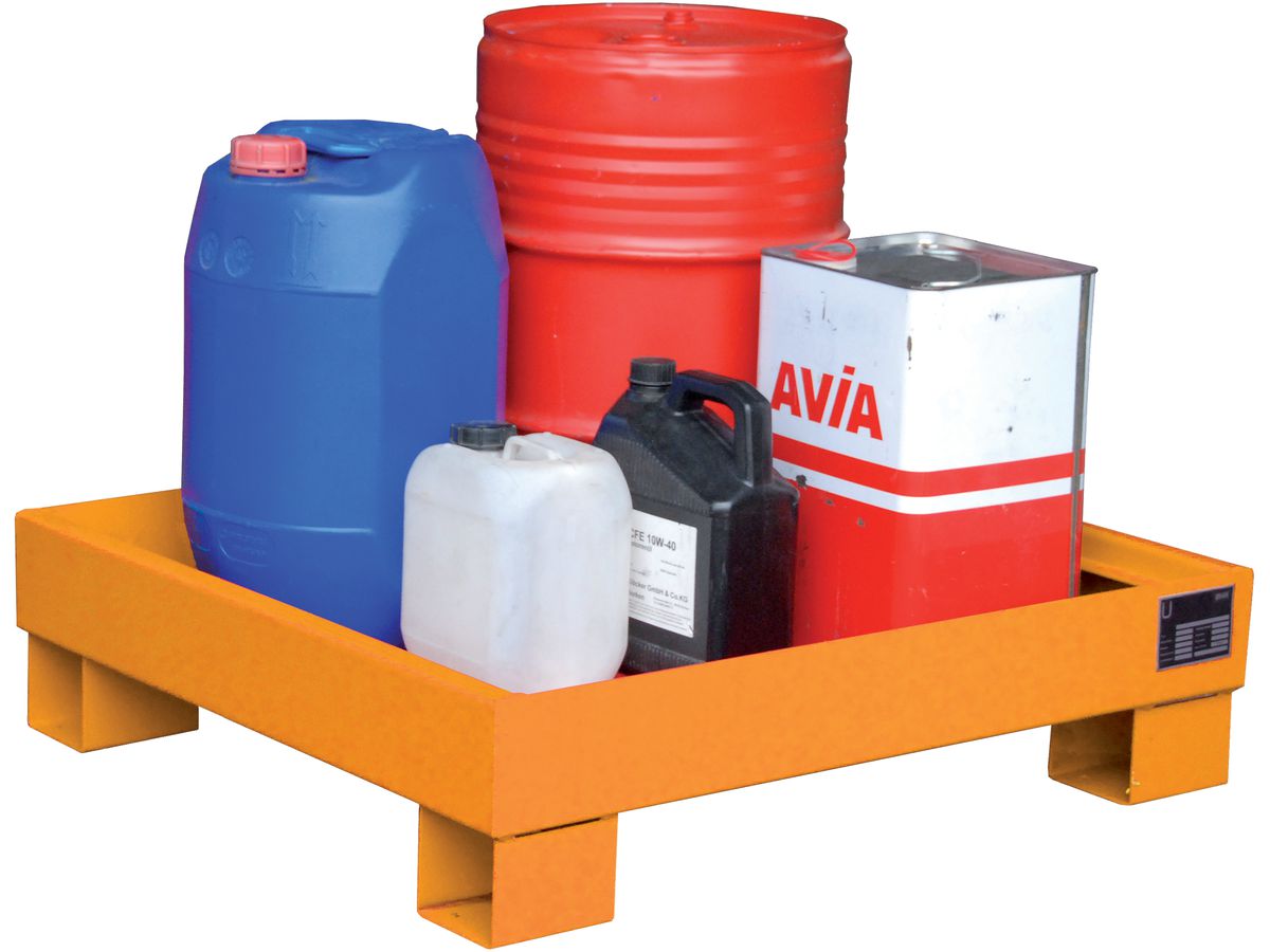 BAUER Auffangwanne mit Gitterrost