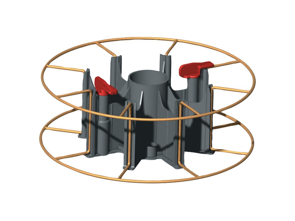 Korbspulenadapter KA 2 mit Schnellverschluss
