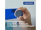 magnetoplan Magnet Ergo Large 1665014 34mm d.blau 10 St./Pack.