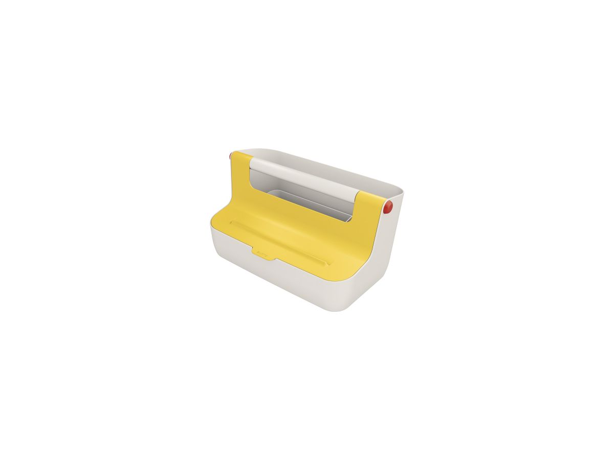 Leitz Aufbewahrungsbox Cosy 61250019 367x196x214mm ABS gelb