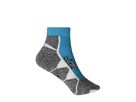 JN Sport Sneaker Socks JN214 bright-blue/white, Größe 42-44