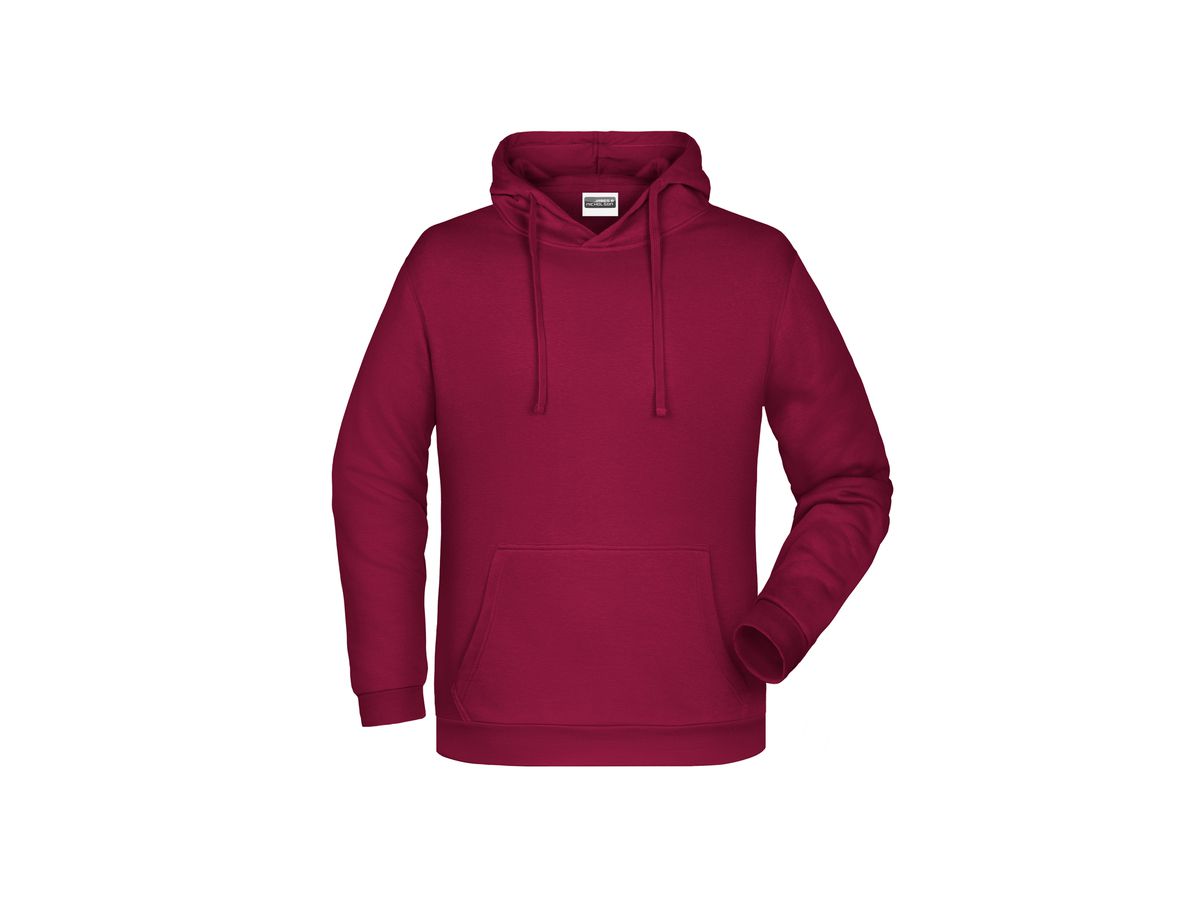 JN Promo Hoody Man JN796 wine, Größe L