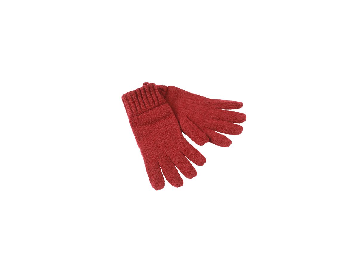 mb Melange Gloves Basic MB7980 80%PAC/20%PA, dark-red, Größe S/M