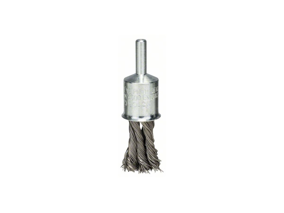 BOSCH Pinselbürste 20 mm gezopft, 0,35 mm INOX