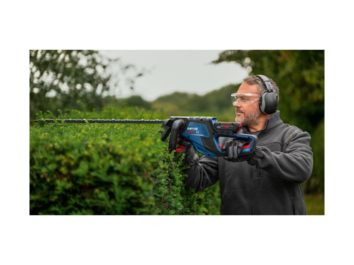 BOSCH Akku-Heckenschere GHE 18V-60 (II), solo, im Karton