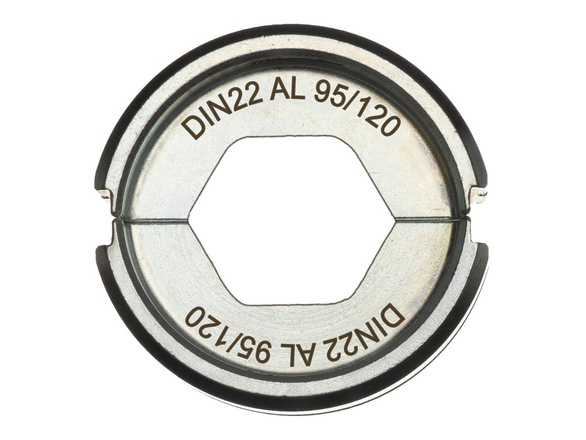 MILWAUKEE Presseinsatz für hydraulisches Akku-Presswerkz DIN22 AL 95/120 0