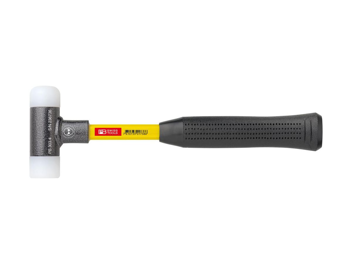 PB Swiss Tools Schonhammer mit Glasfaserstiel, rückschlagfrei 50mm