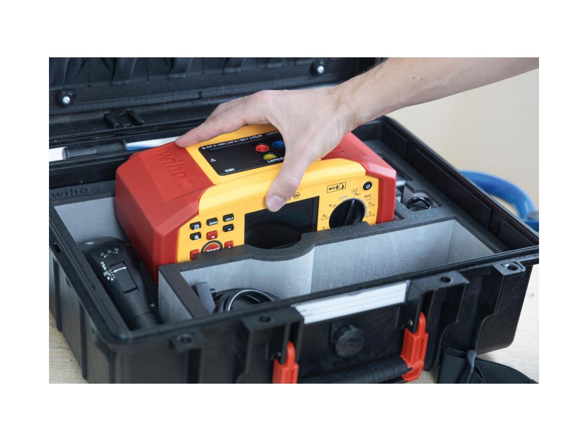 WIHA Installationstester Set MFT one mit Werkzeug und Zubehör im Koffer