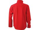JN Mens Softshell Jacket JN1020 90%PES/10%EL, red, Größe M