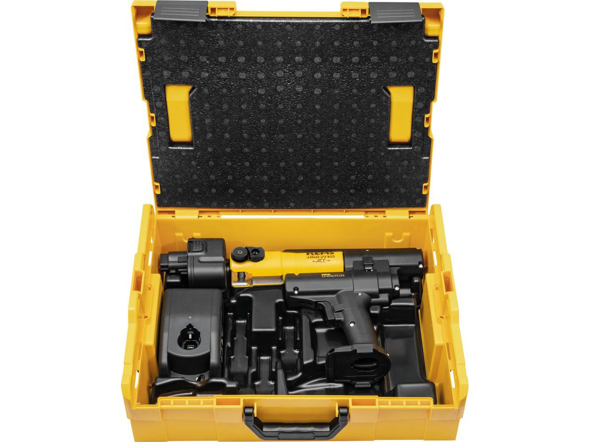 REMS Mini-Press 14V ACC Basic-Pack, 1x2,5Ah Akku, L-Boxx, 578013 R220
