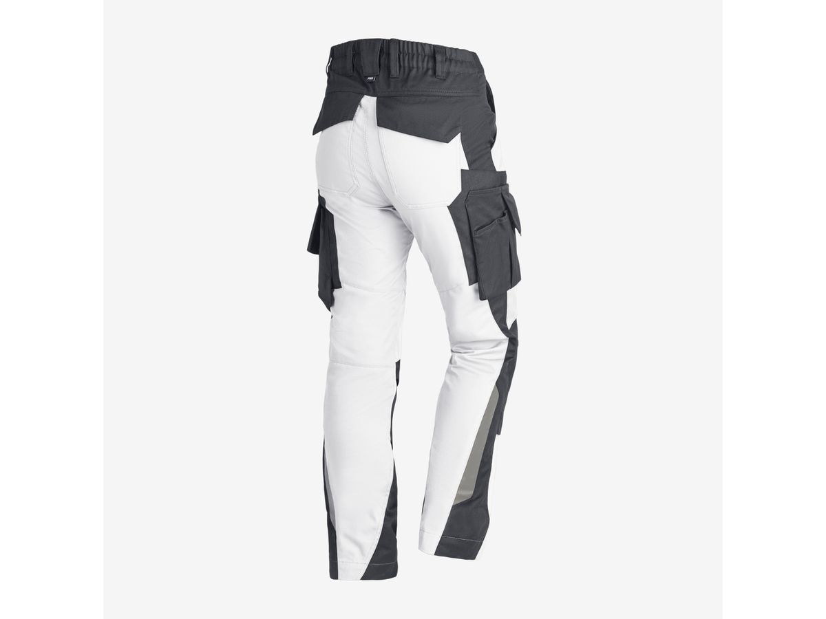 FHB Bundhose ANNETTE Gr. 40, weiß/anthrazit, 125610