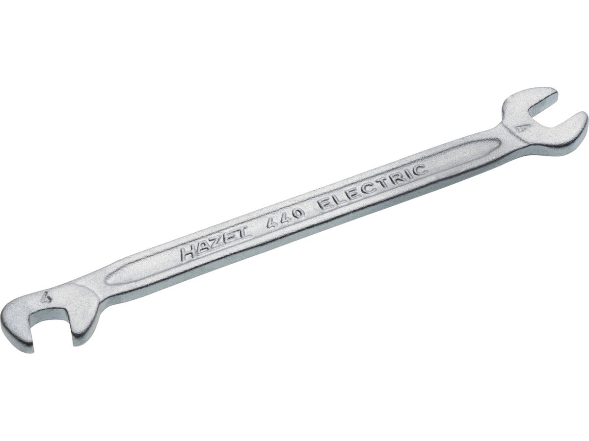 Dbl.open end wrench small 4 mm Hazet