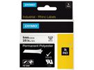 DYMO Schriftbandkassette Rhino ID1 18482 9mmx5,5m sw auf ws
